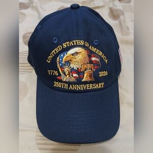 United States 250th Anniversary Cap, New/Never Used.